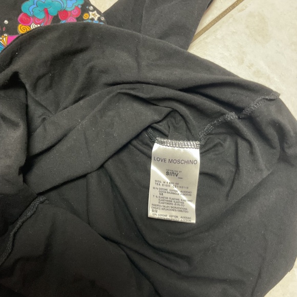 Moschino long sleeve graphic tee - Picture 6 of 6